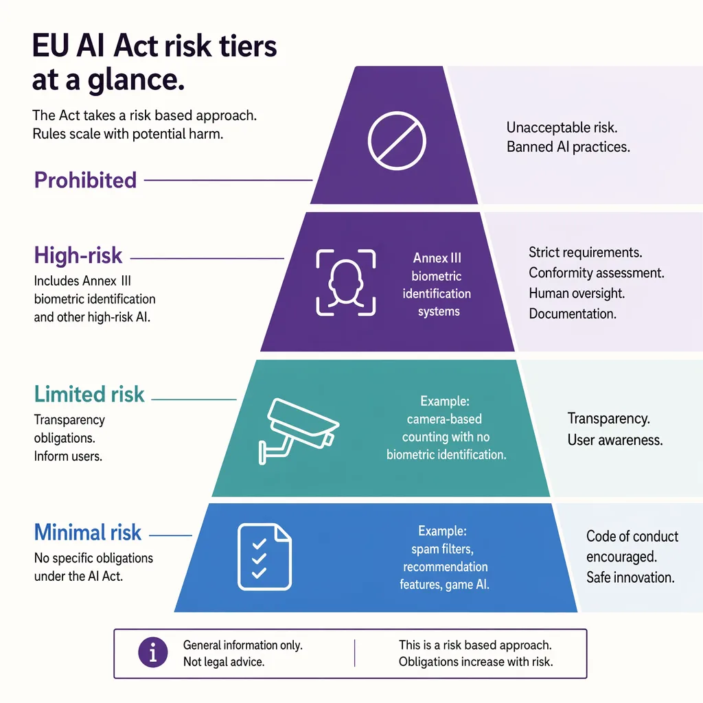 EU AI Act risk tiers and counting