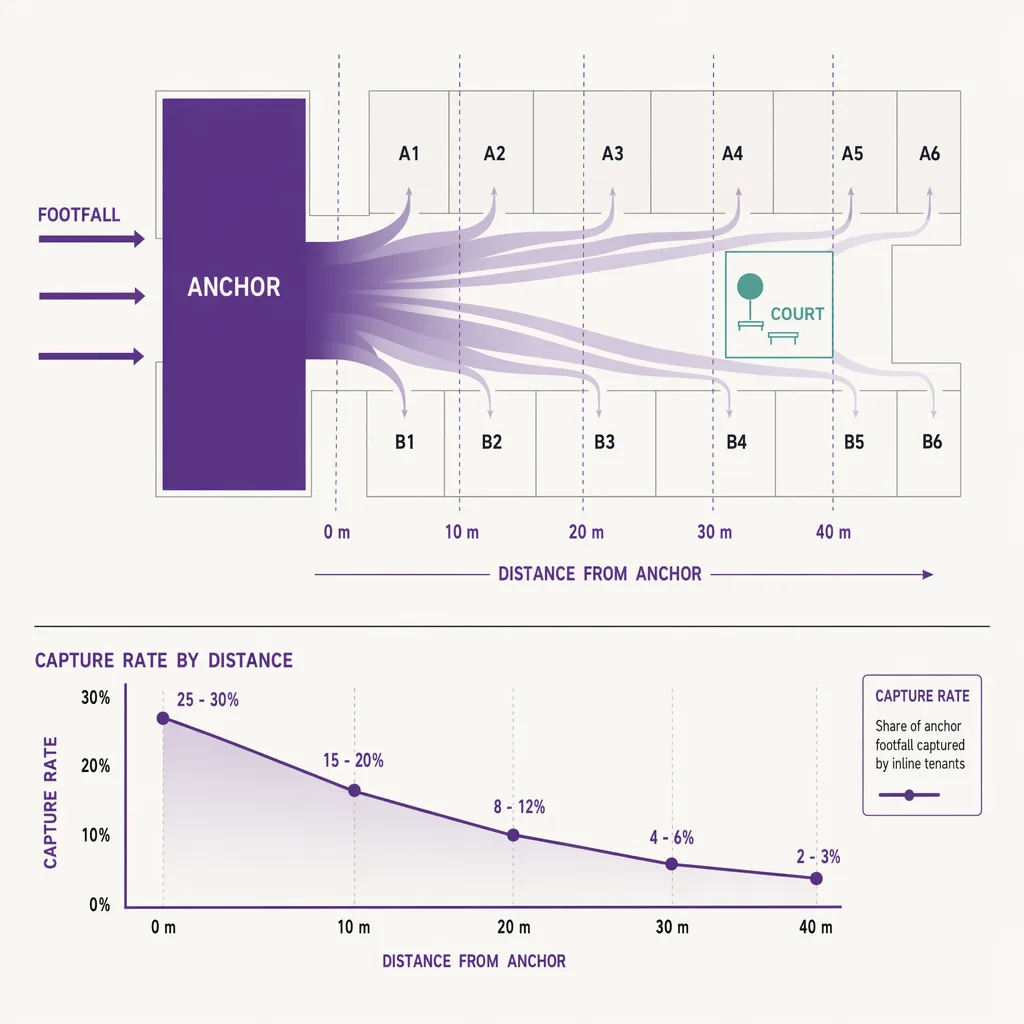 Anchor draw and inline spillover