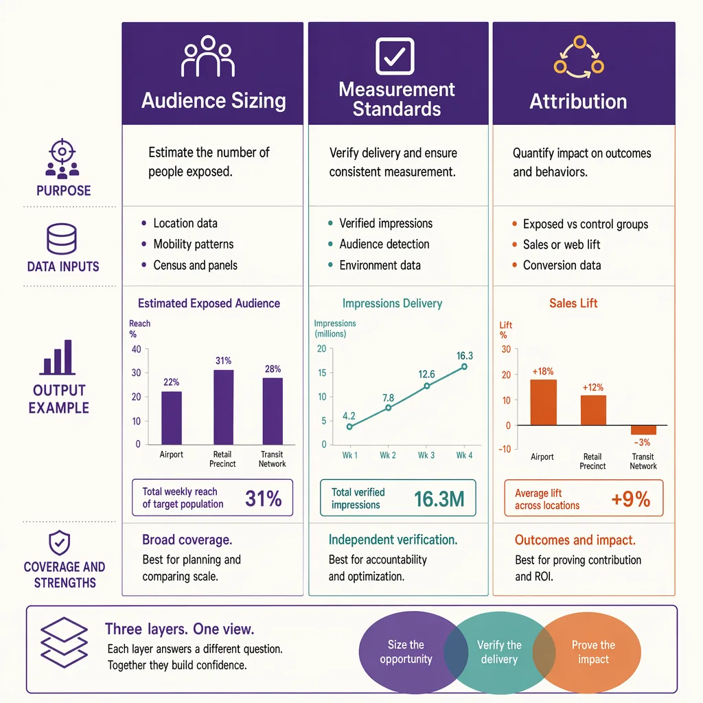 Sizing, standards, and attribution