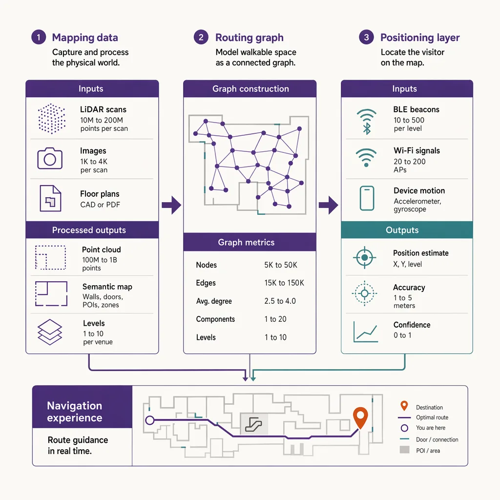 From map data to navigation