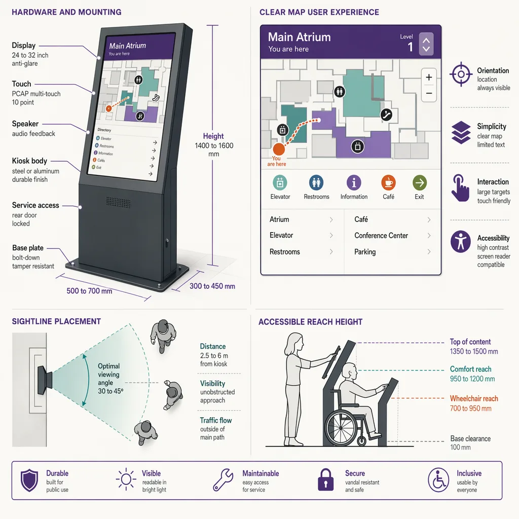 Anatomy of a wayfinding kiosk